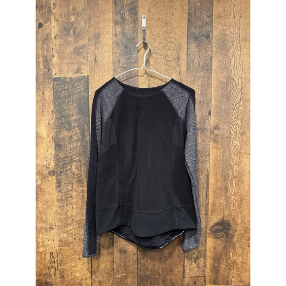 Lululemon Run: Bold In The Cold Long Sleeve Black Size 6 - Picture 2 of 5